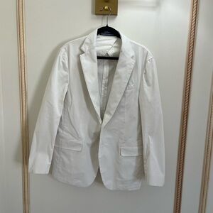 Polo by Ralph Lauren Classic White Cotton Blazer